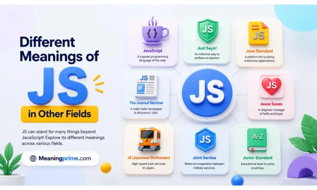 Different Meanings of JS in Other Fields
