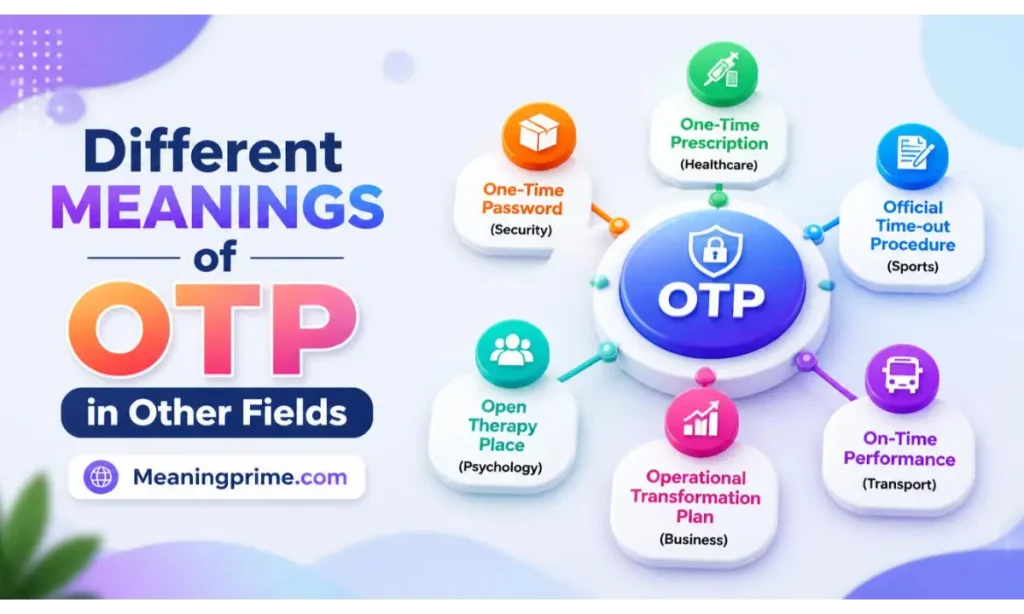 Different Meanings of OTP in Other Fields