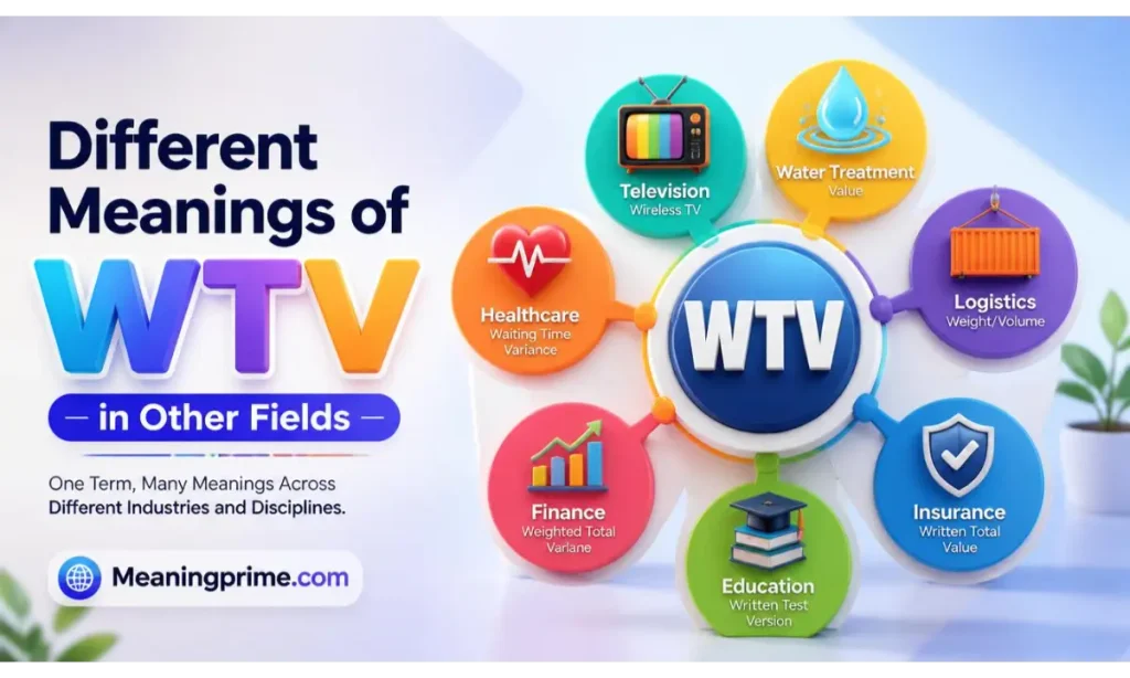 Different Meanings of WTV in Other Fields