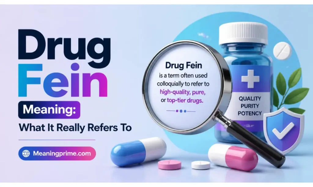 Drug Fein Meaning