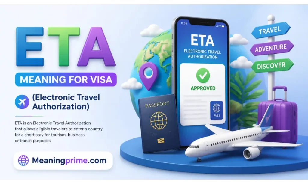 ETA Meaning for Visa (Electronic Travel Authorization)
