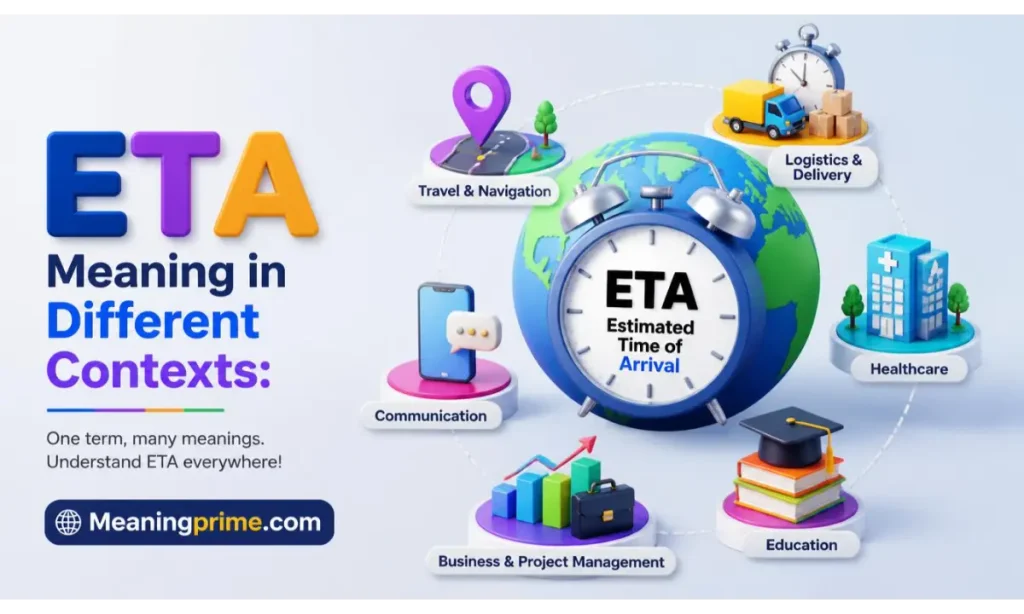 ETA Meaning in Different Contexts