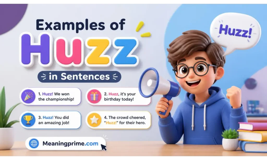 Examples of Huzz in Sentences