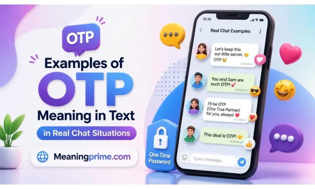 Examples of OTP Meaning in Text