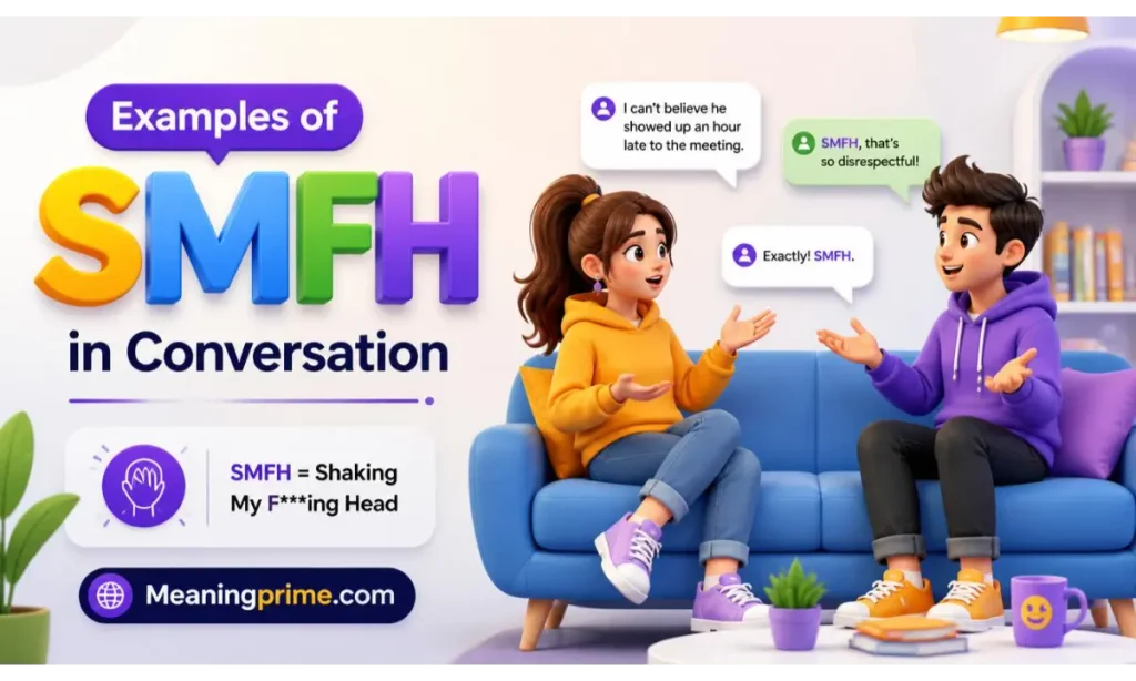 Examples of SMFH in Conversation