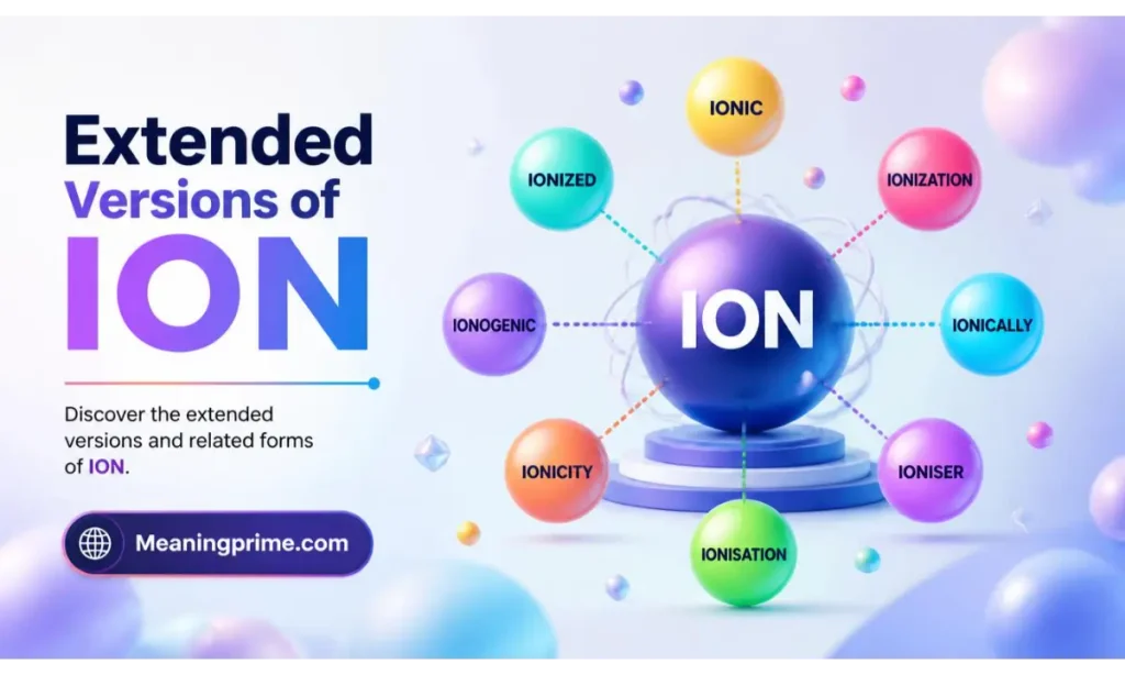 Extended Versions of ION