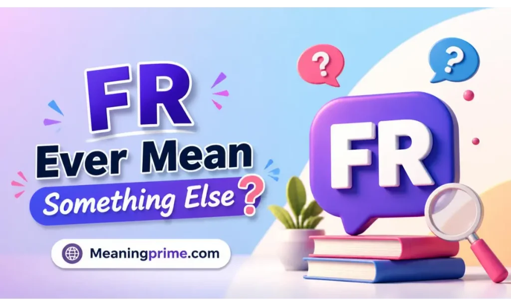 FR Ever Mean Something Else