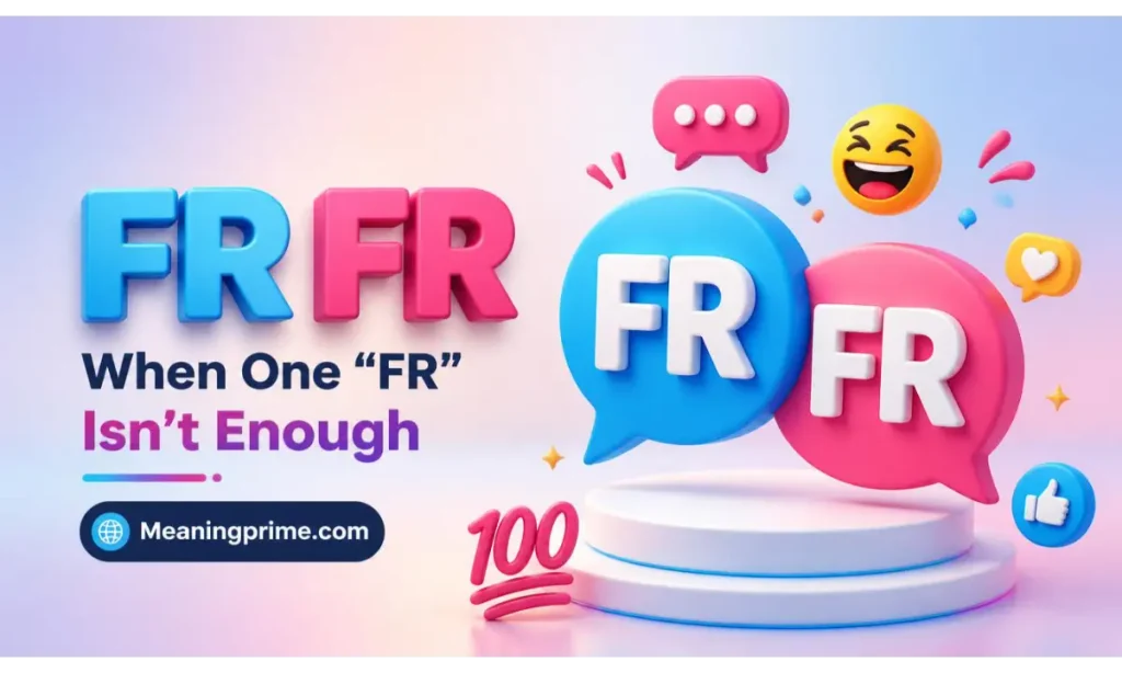 FRFR — When One FR Isn't Enough