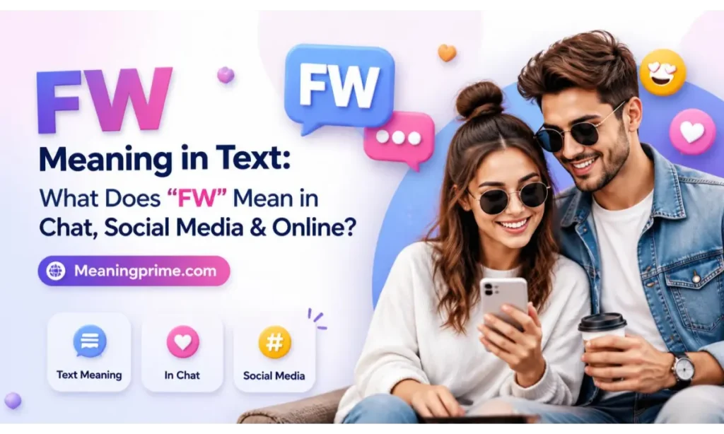 FW meaning in text