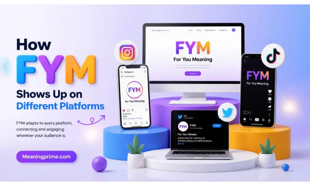 FYM Shows Up on Different Platforms