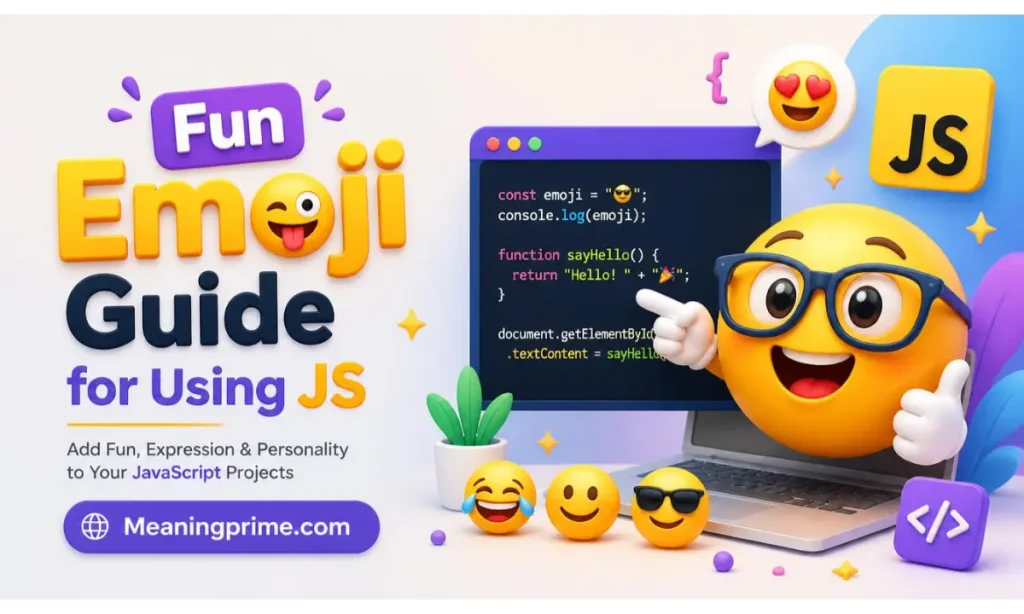 Fun Emoji Guide for Using JS