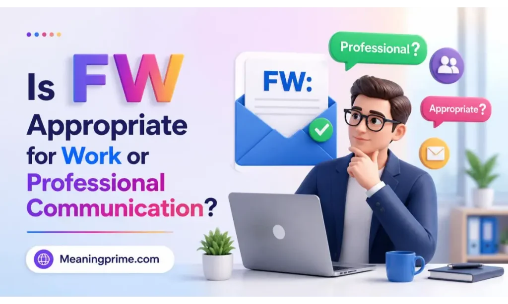 Fw meaning in work