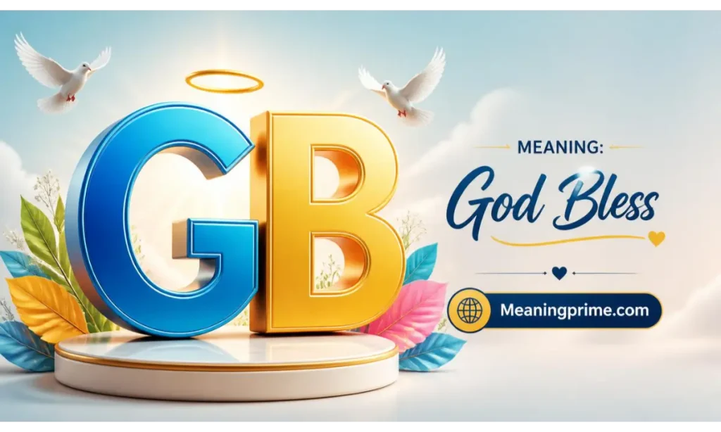 GB Meaning God Bless