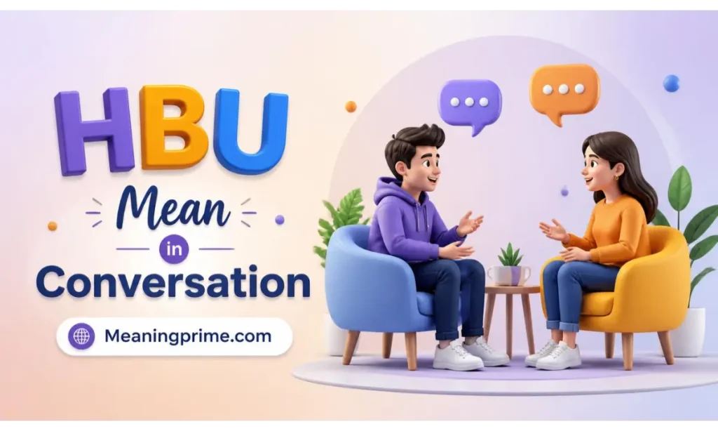 HBU Mean in Conversation