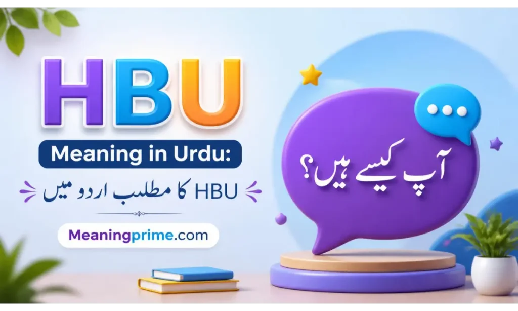HBU Meaning in Urdu