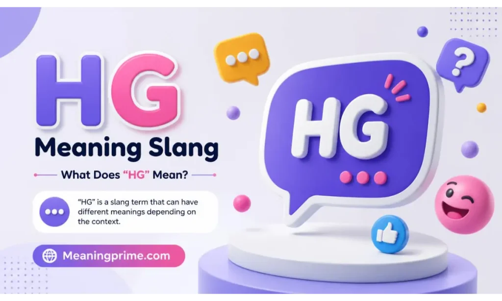 HG Meaning Slang