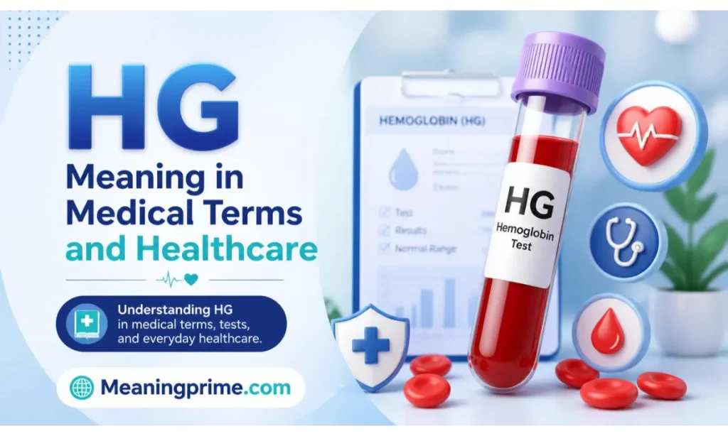 HG Meaning in Medical Terms and Healthcare