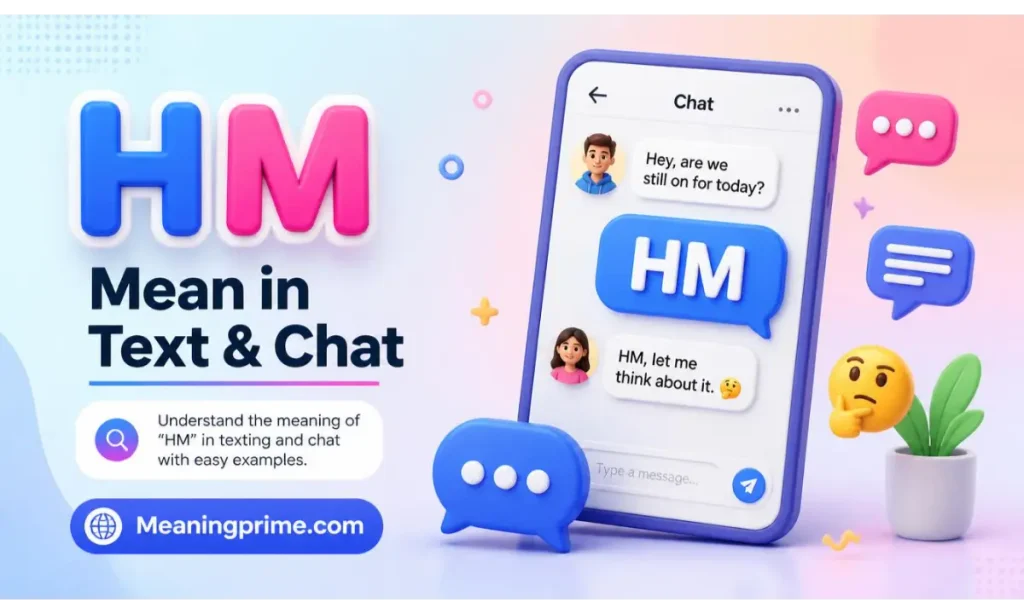 HM Mean in Text & Chat