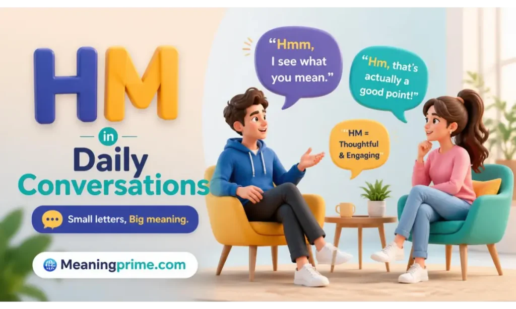 HM in Daily Conversations