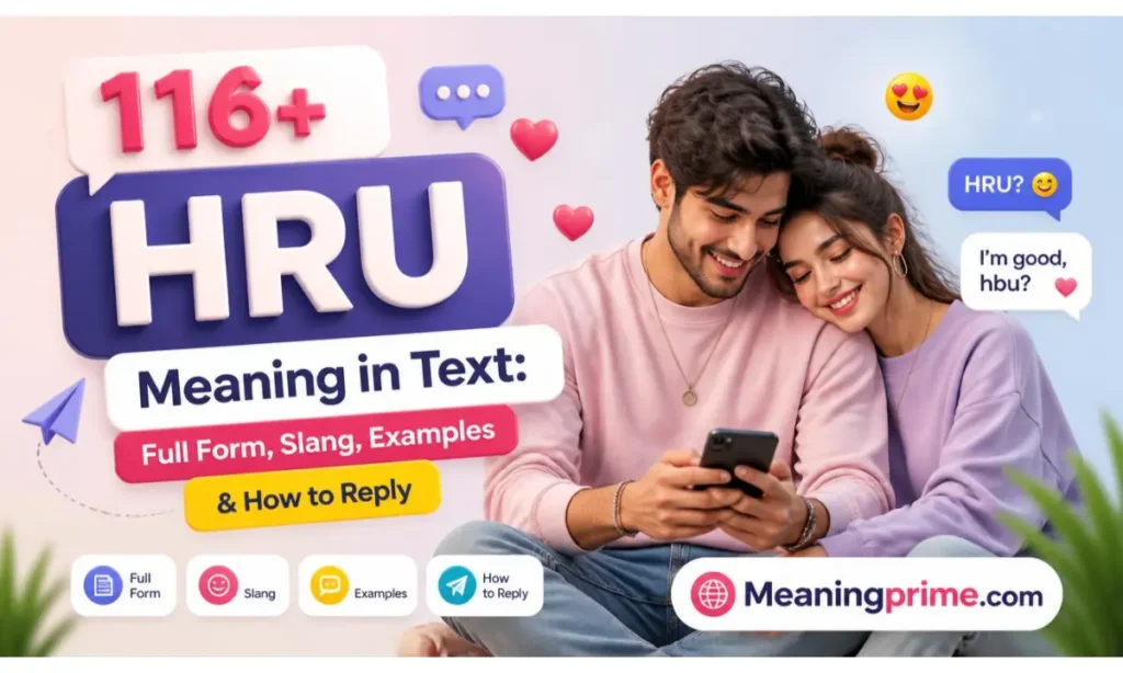 HRU Meaning in Text