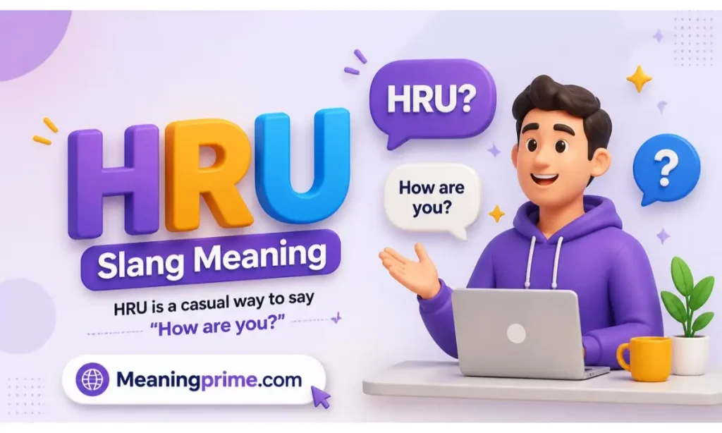 HRU Slang Meaning