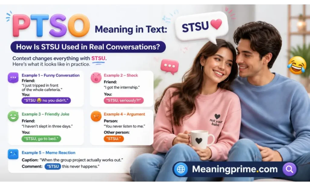 How Is STSU Used in Real Conversations