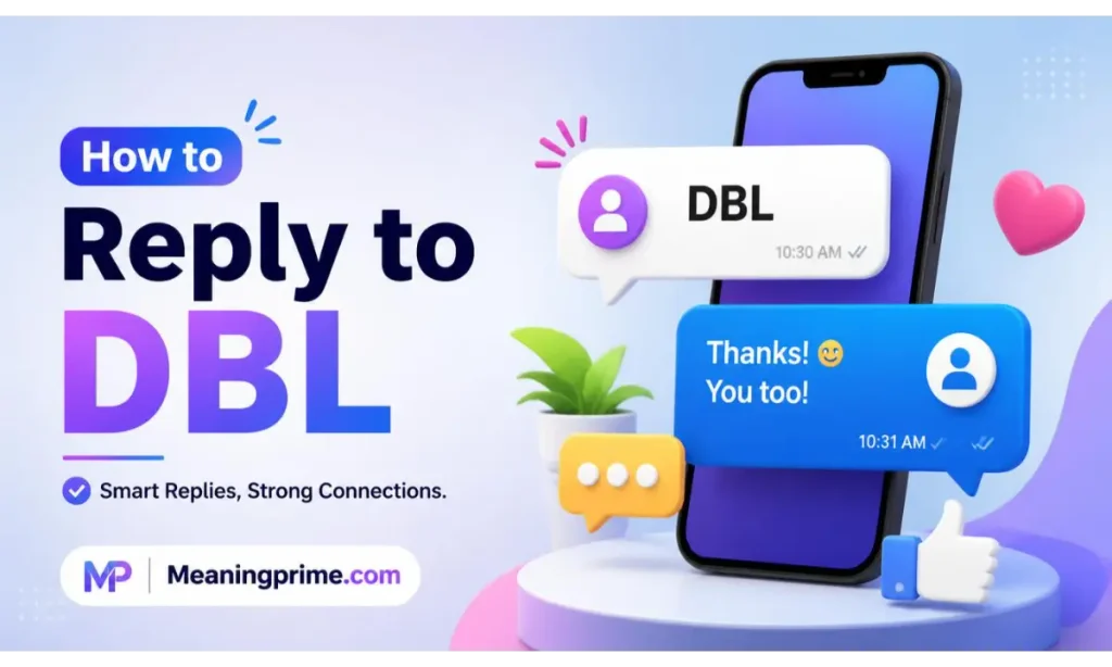 How to Reply to DBL