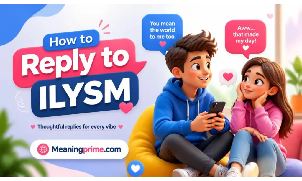 How to Reply to ILYSM