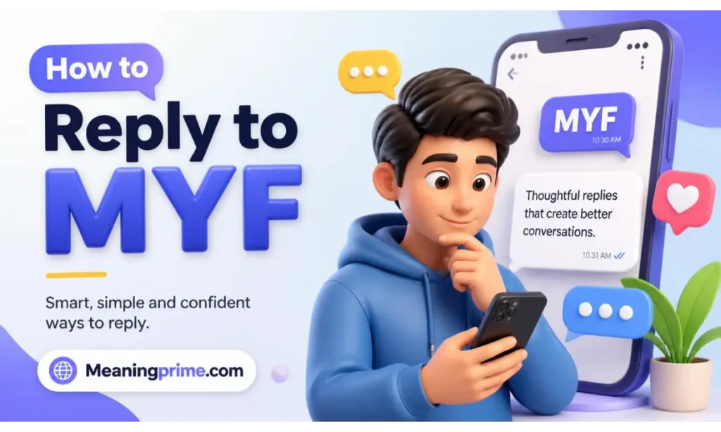 How to Reply to MYF