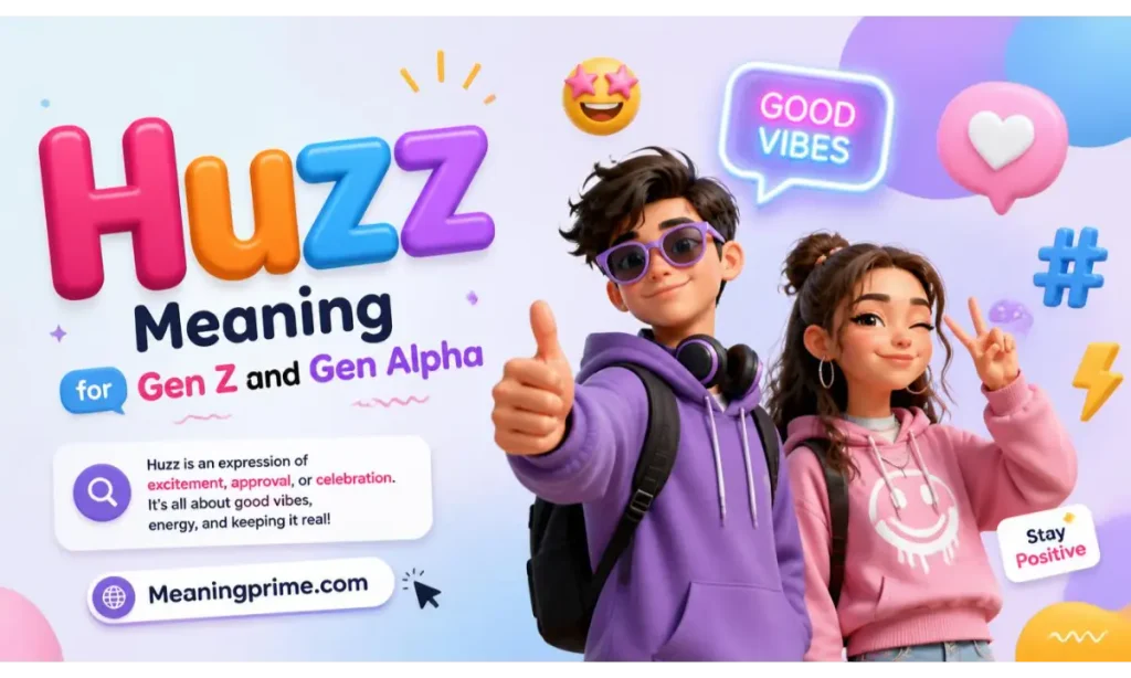 Huzz Meaning for Gen Z and Gen Alpha