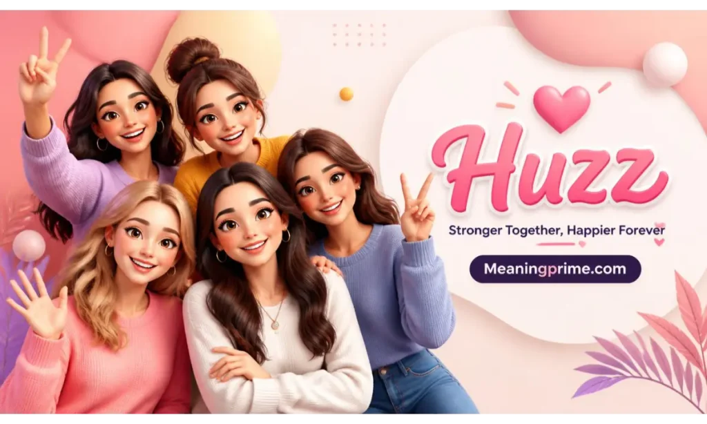 Huzz as a Group of Girls or Women