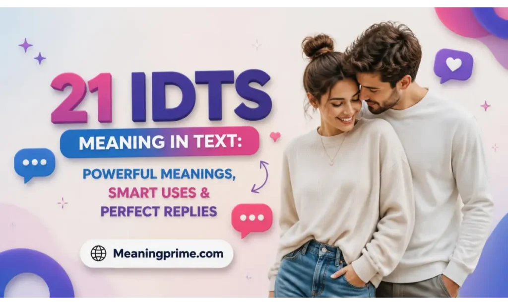 IDTS Meaning in Text