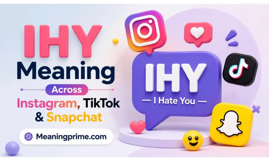 IHY Meaning Across Instagram, TikTok & Snapchat