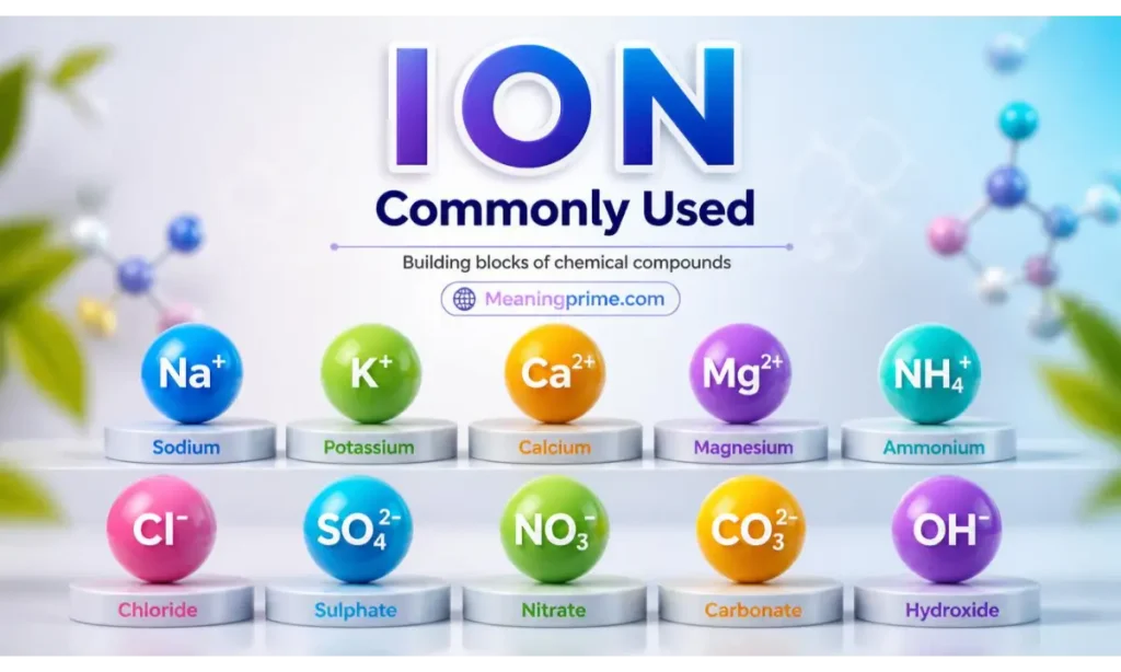 ION Commonly Used