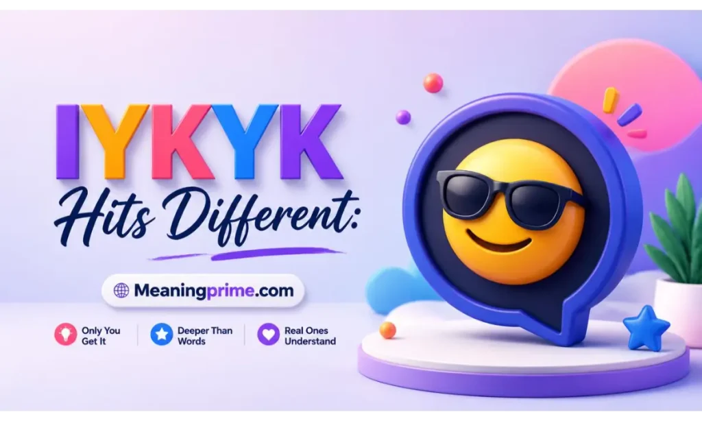 IYKYK Hits Different