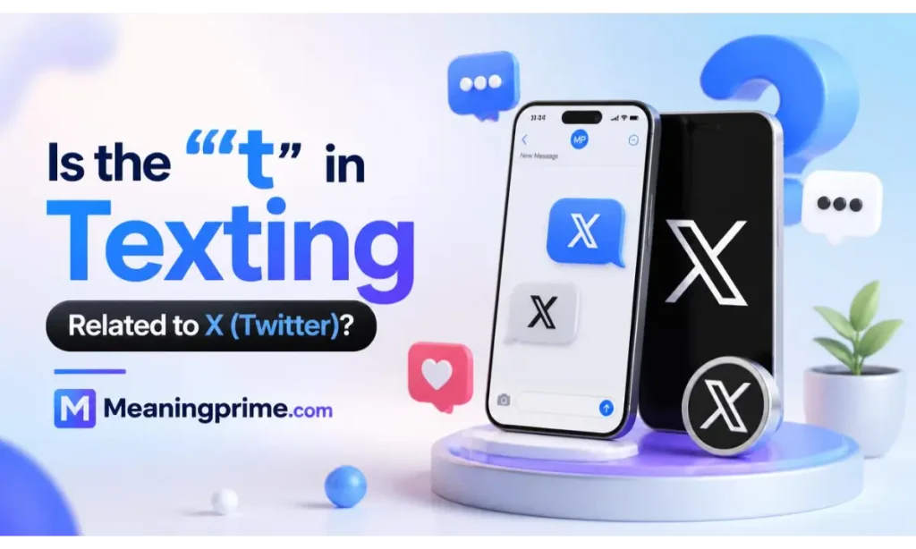 Is the X in Texting Related to X