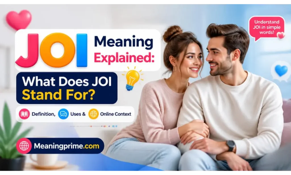 JOI Meaning