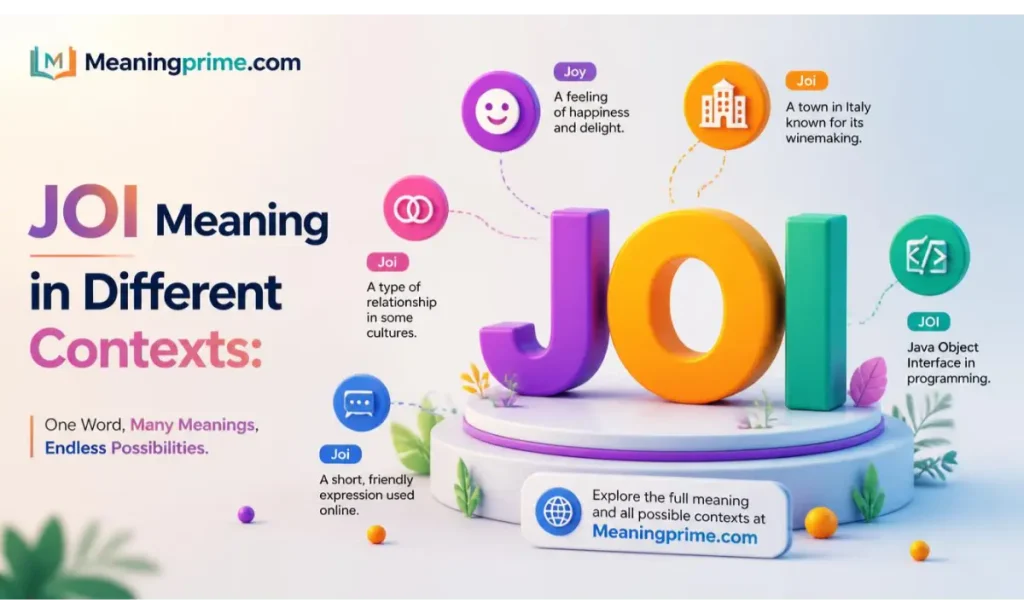 JOI Meaning in Different Contexts