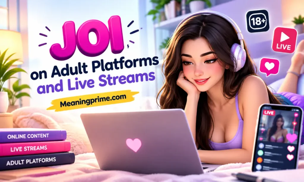 JOI on Adult Platforms and Live Streams