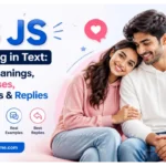 JS Meaning in Text