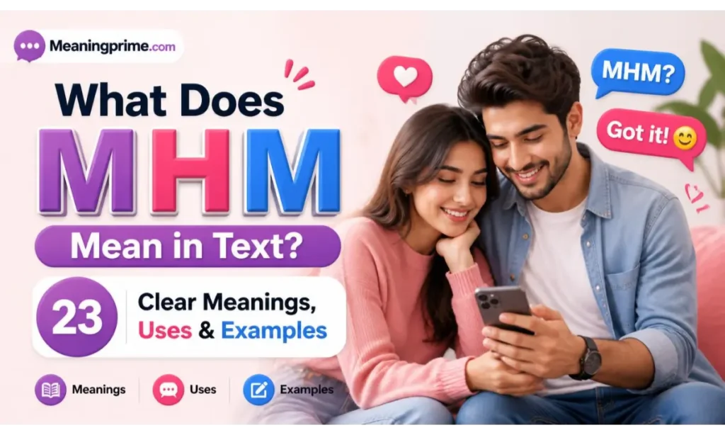 MHM Mean in Text