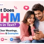 MHM Mean in Text
