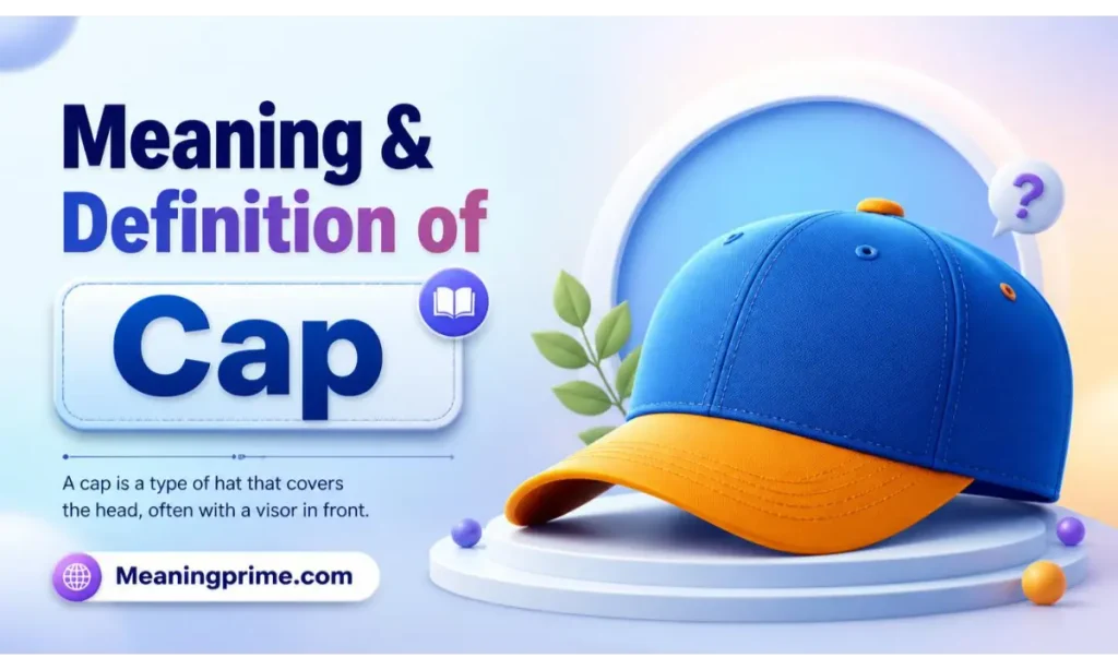 Meaning & Definition of Cap