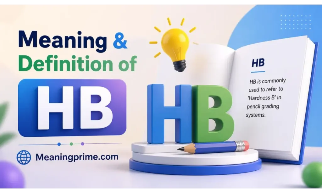 Meaning & Definition of HB