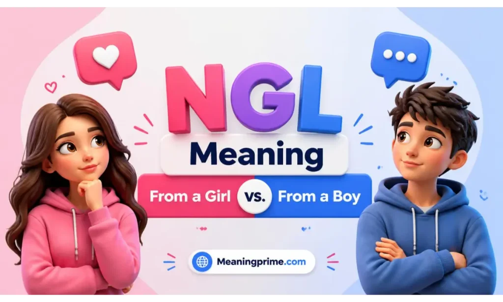 NGL Meaning From a Girl vs. From a Boy
