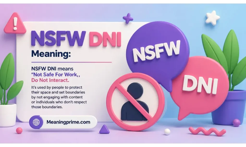 NSFW DNI Meaning