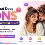 ONS Mean in Text