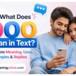 OOO Mean in Text