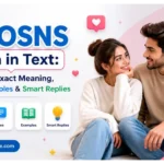 OSNS Mean in Text