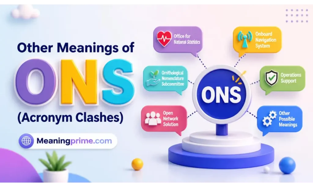 Other Meanings of ONS